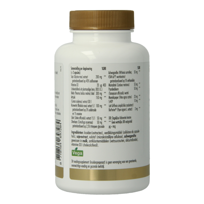 Golden Naturals Overgang support 60 Cápsulas vegetarianas