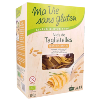 Ma Vie Sans Ma Vie Sans Tagliatelle volkoren rijst glutenvrij bio 300 Gram