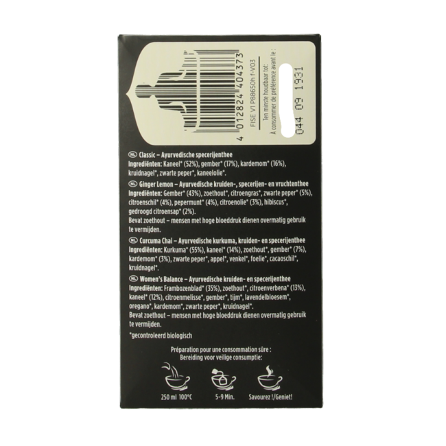 Selezione Premium 6 x 3 pezzi bio 18 Bustine