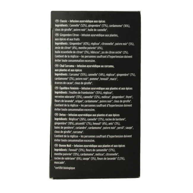 Selezione Premium 6 x 3 pezzi bio 18 Bustine