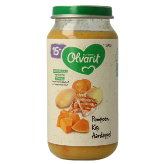 Olvarit Pumpkin chicken potato 15M12 250 Gram