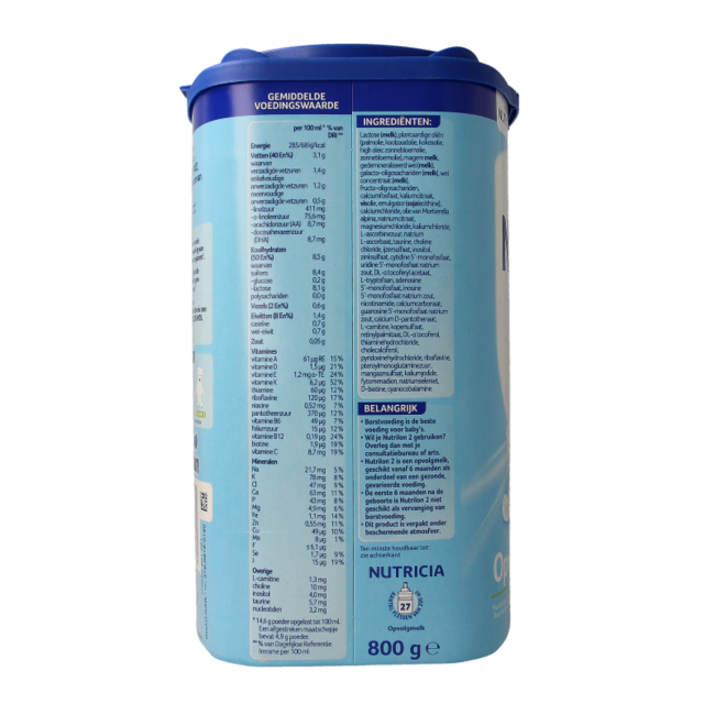 Standaard 2 lait de suite 800 Grammes