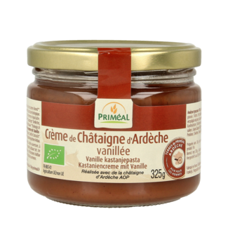 Primeal Crema di Castagne Primeal alla Vaniglia Bio 325 Grammi