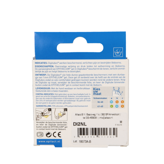 Epitact Digitube M 5cm 4 unidades