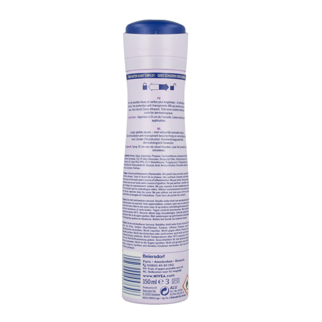 Nivea Desodorante double effect spray 150 mililitros