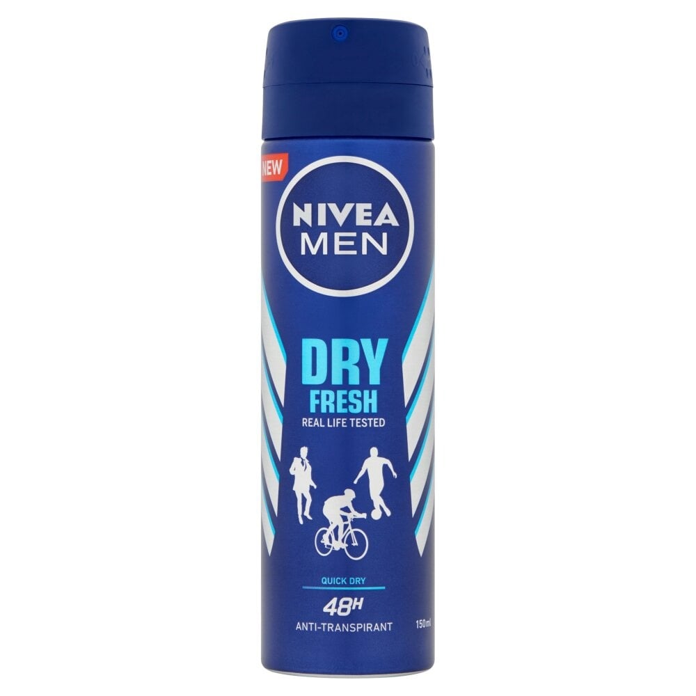 Nivea Desodorante en spray para hombre Dry Fresh 150 mililitros