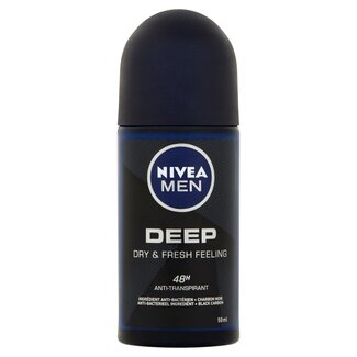 Nivea Nivea Men Deodorante Roll-on Deep 50 Millilitri
