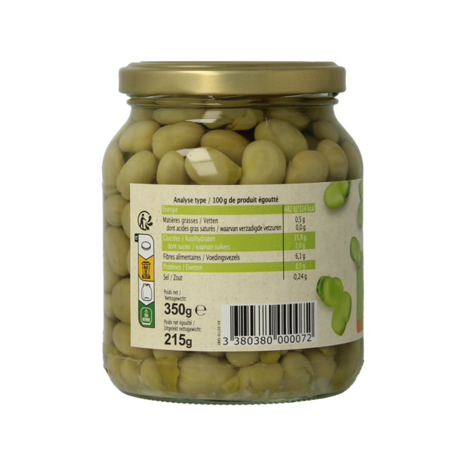 Broad beans demeter organic 350g