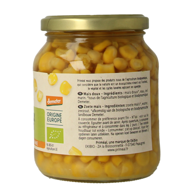 Primeal Maíz bio dem 350 gramos