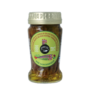 Fish 4 Ever Fish 4 Ever Filets d'anchois à l'huile d'olive 95 g