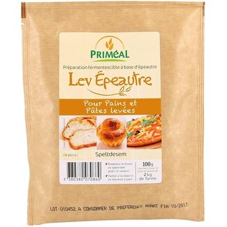 Primeal Primeal Masa madre de espelta 100 gramos