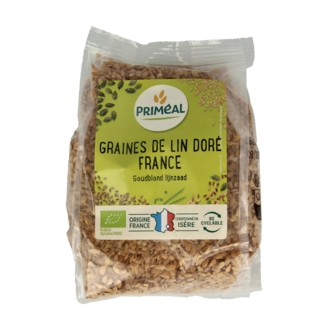 Primeal Primeal Semillas de lino dorado bio 250 gramos