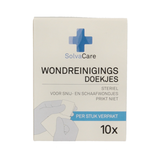 Solvacare Solvacare Sterile Wound Cleaning Wipes 10 Pack