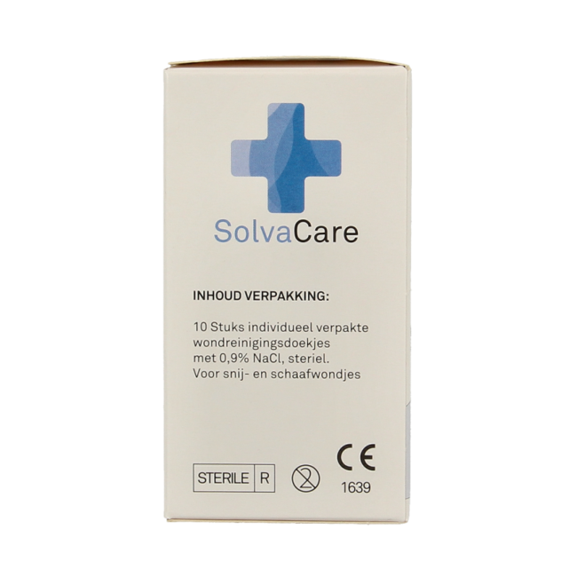Solvacare Sterile Wound Cleaning Wipes 10 Pack