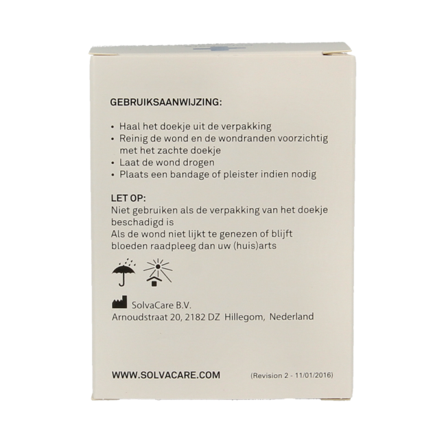 Solvacare Sterile Wound Cleaning Wipes 10 Pack