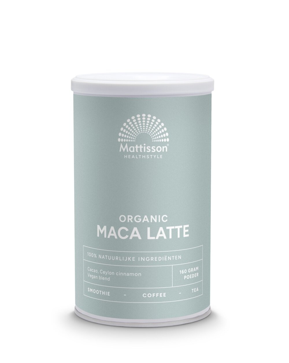 Mattisson Latte Maca Cacao Cannella Bio - 160g | MyFitRank