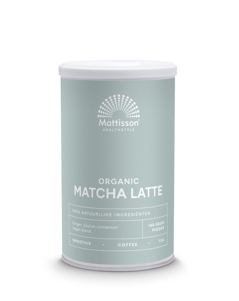 Mattisson Latte Matcha Zenzero Cannella Bio - Energia e Benessere