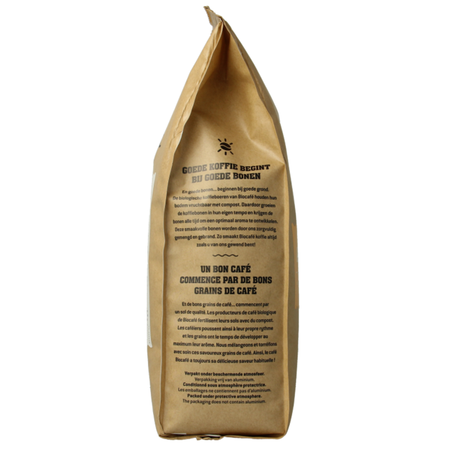 Biocafe Granos de café arábica bio 500 gramos