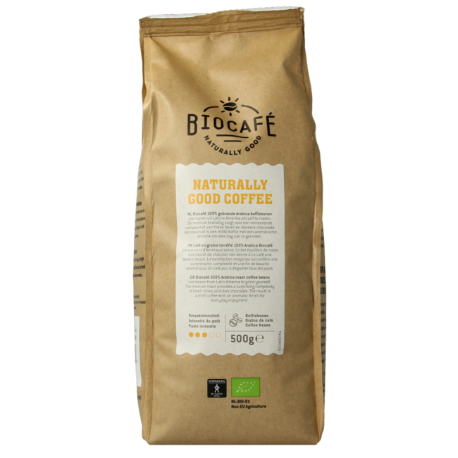 Biocafe Organic Arabica Coffee Beans 500 Gram