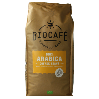 Biocafe Organic Arabica coffee beans 1 Kilogram
