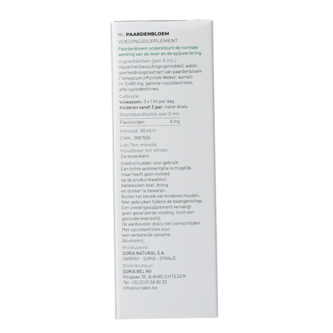 Extrait de Taraxacum officinalis 50 ml