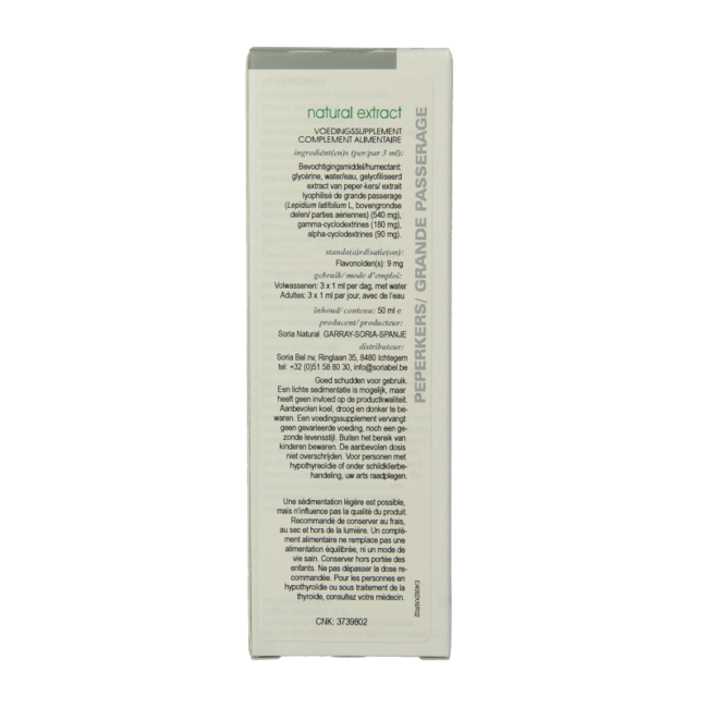 Extracto de Lepidium latifolium 50 mililitros