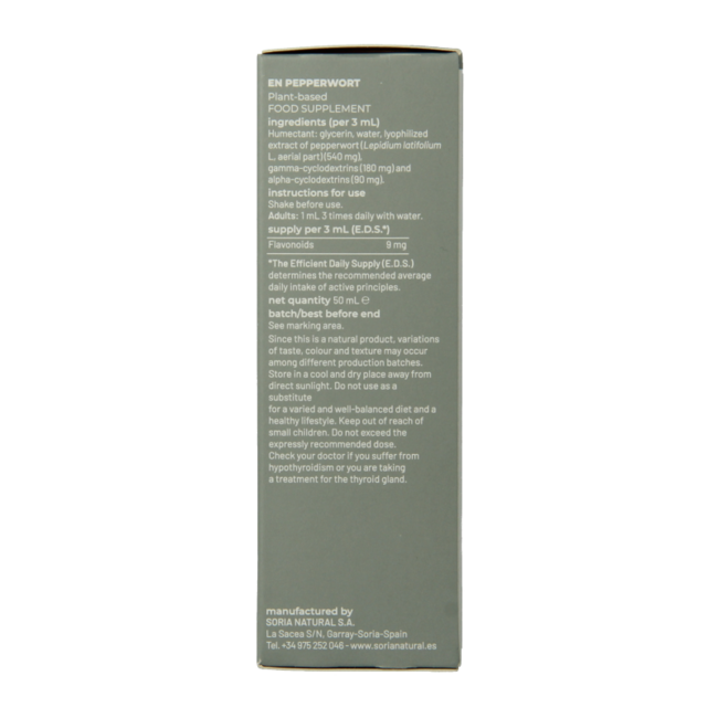 Extracto de Lepidium latifolium 50 mililitros