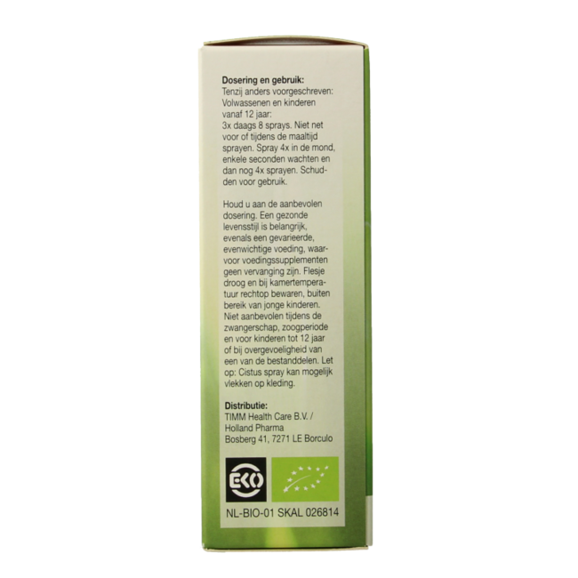 Fytomed Cistus spray bio 50 mililitros
