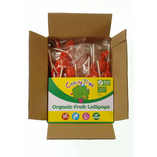 Candy Tree Candy Tree Erdbeerlutscher Nachfüllpackung 42 Stück