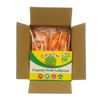 Candy Tree Candy Tree Recarga de piruletas de naranja 42 unidades