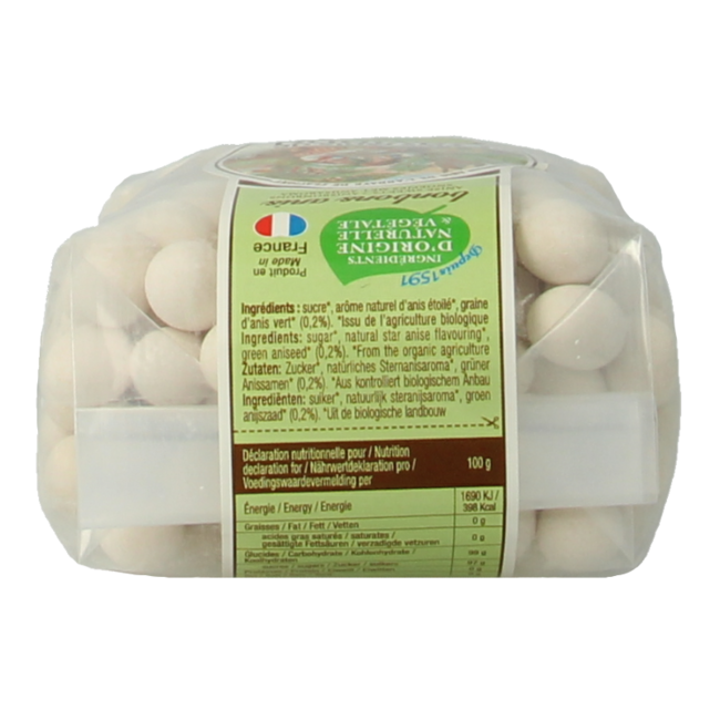 Anis de Flavigny Organic Anise Pastilles 250g