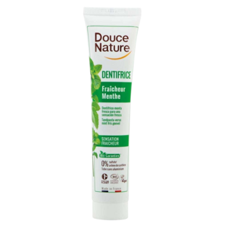 Douce Nature Tandpasta fris gevoel met verse munt bio 75 Milliliter