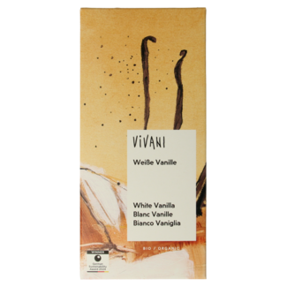 Vivani Chocolate blanco con vainilla bio 80 g