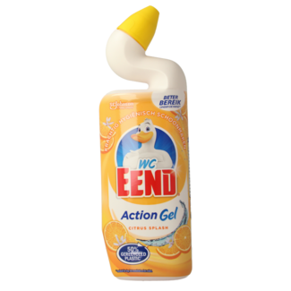 WC Eend Duck Toilet Cleaner Action Gel Citrus Splash 750ml