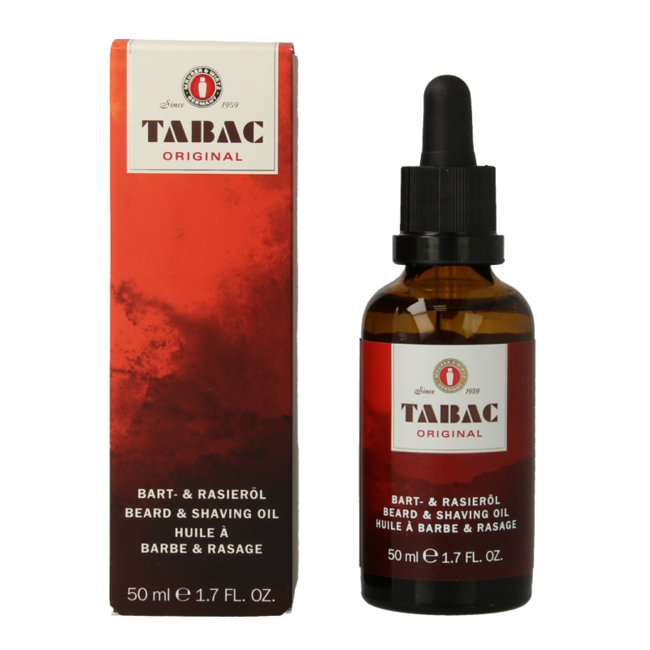 Olio da Barba e Rasatura Tabac Original 50 Millilitri