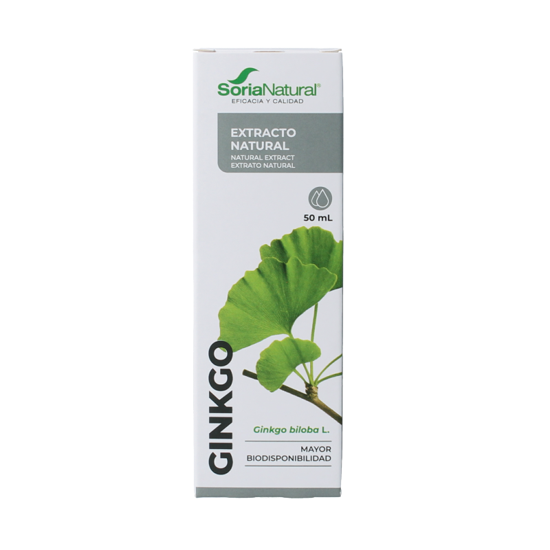 Soria Natural Extracto de Ginkgo biloba 50 mililitros