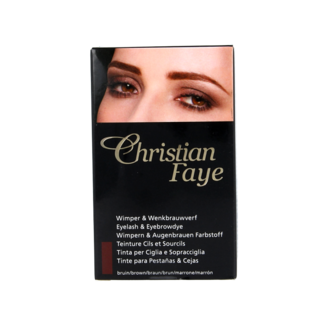 Christian Faye Eyebrow and eyelash dye brown 1 pack