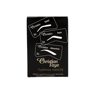 Christian Faye Christian Faye Eyebrow Stencil Set SPA 1 Set