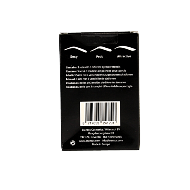 Christian Faye Eyebrow Stencil Set SPA 1 Set