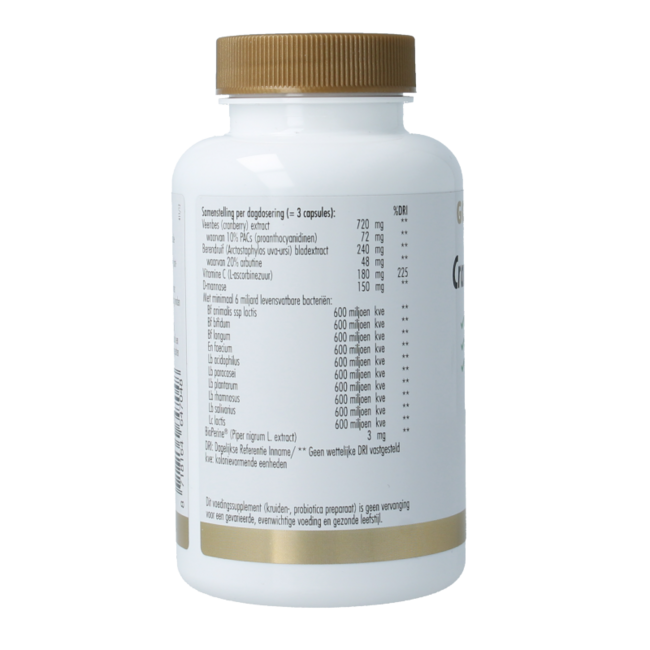 Cranberry & probiotica 60 Vegetarische capsules
