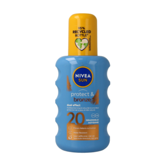 Nivea Nivea Sun Protect & Bronze Sun Spray SPF20 200ml