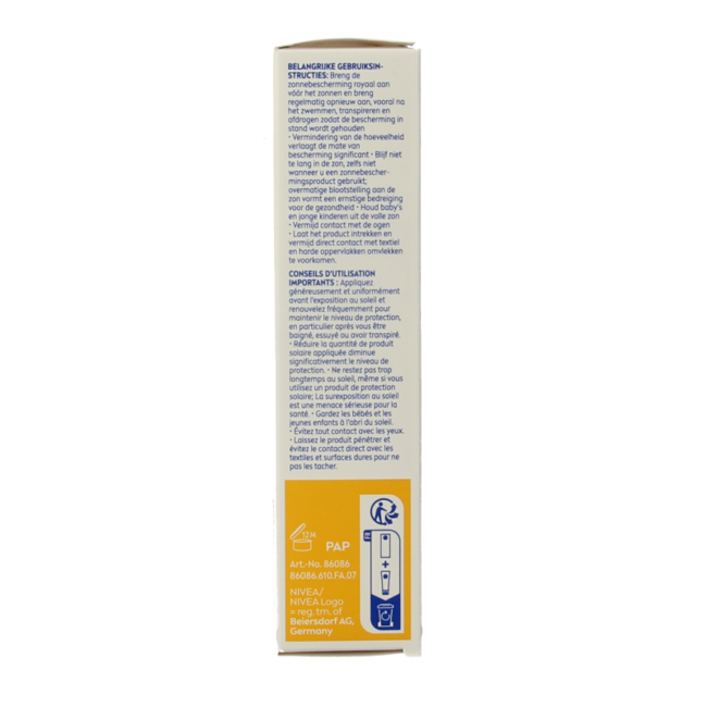 Nivea Sun Gesicht Anti-Age Q10 LSF50 50 Milliliter