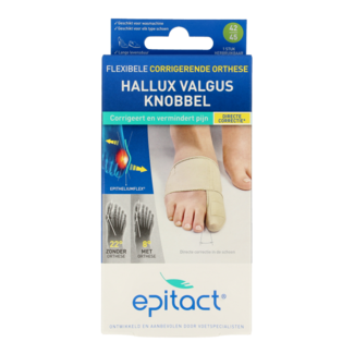 Epitact Orteza korygująca paluch koślawy (hallux valgus) rozmiar 42/45, 1 sztuka