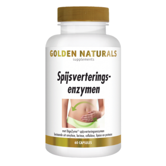 Golden Naturals Enzymy Trawienne 60 Kapsułek Wegetariańskich