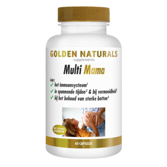 Golden Naturals Multi mama 60 Cápsulas vegetales