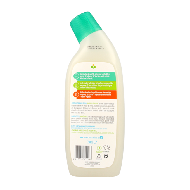 Toilet cleaner pine & mint 750ml