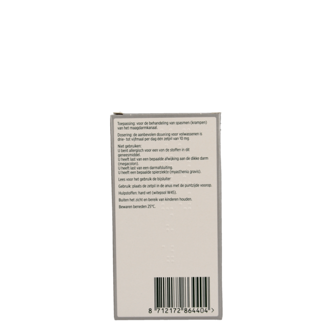 Buscopan Buscopan 10mg 6 supositorios