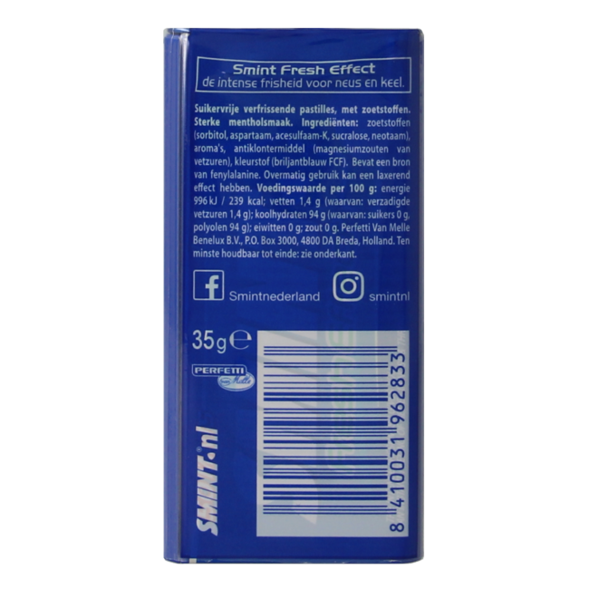 Fresh effect strong menthol 50 Stuks