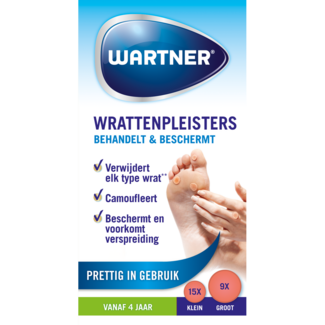 Wartner Plaster kurzajki 24 szt.