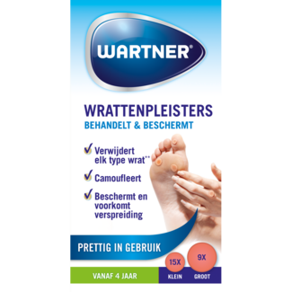 Wartner Wart Plaster 24 Pieces